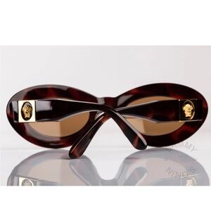 Vintage Gianni Versace Tortoise Shell Sunglasses